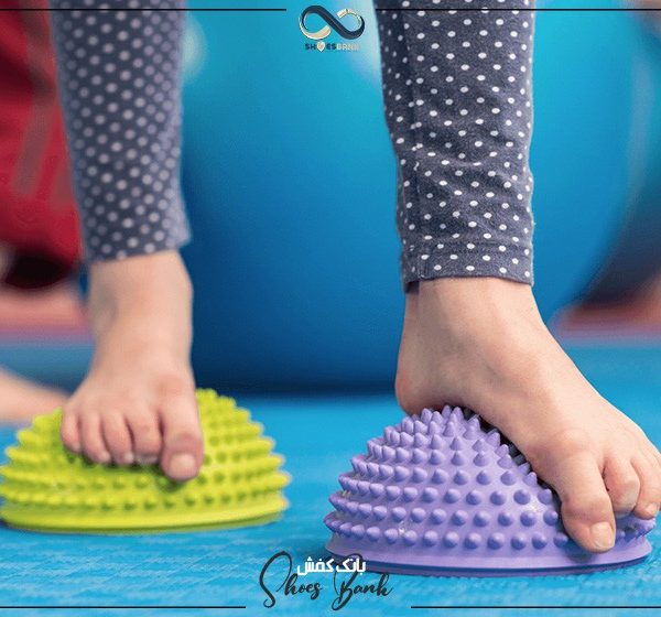 ورزش های درمانی صافی کف پا