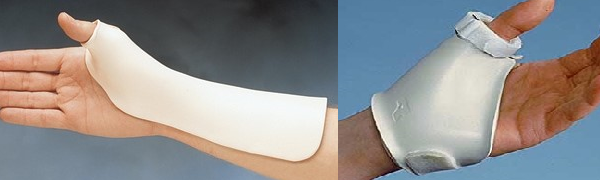 اسپلینت تامپ اسپایکا( thumb spica splint)